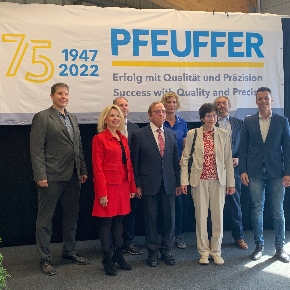 75leté jubileum společnosti Pfeuffer GmbH