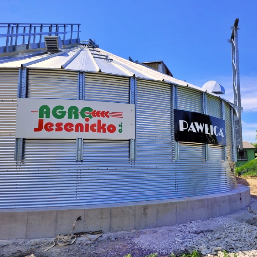 Jednoduché řešení pro&nbsp;plnění a&nbsp;vyskladňování obilních sil